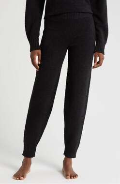 UGG Darianna Cozy Fleece Lounge Pants Black XL
